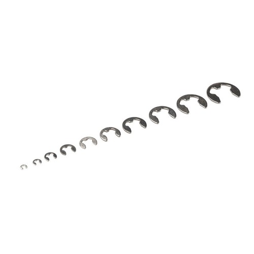200/1000 Stück Edelstahl E Clips Set C Sicherungsring Sicherungsring 1,5-10 mm² Set - Bild 6 von 18