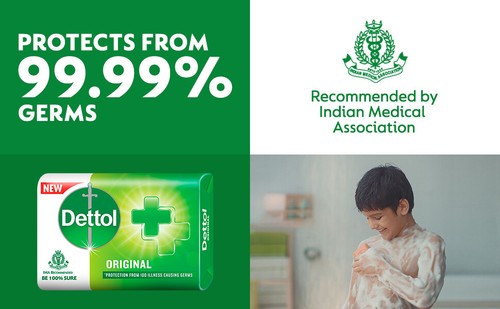 Dettol Original Seife Anti Bacterial 6 x 100g - Bild 2 von 4