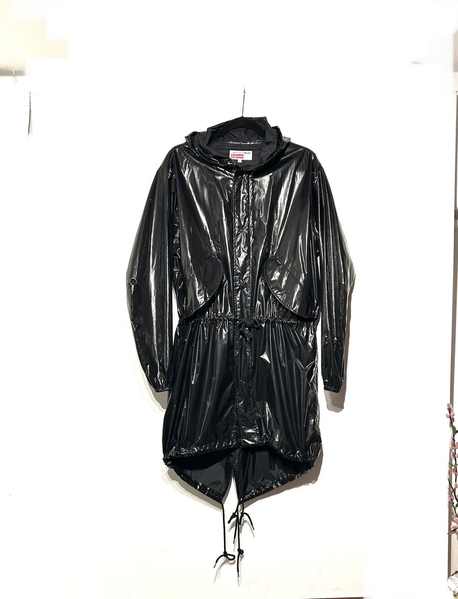 comme des garcons x Supreme Fishtail Parka Black Size Medium comme des garcons x Supreme Fishtail Parka Black Size Medium