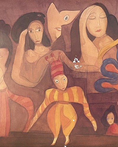 JULIO SILVA ORIGINAL ART POSTER EXHIBITION GALERIE L’OBSIDIENNE 1984 VINTAGE - Picture 12 of 18