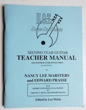 Guitar Teacher Manual 2nd Year Exams Drills Skills Hands on Training Instruction