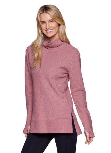 RBX Studio Jacquard Mock Neck Pullover - Picture 3 of 50