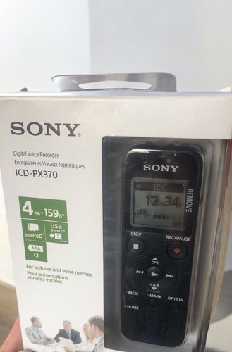 Sony PX Series ICD-PX370 4GB Mono Digital Voice Recorder - Picture 8 of 11