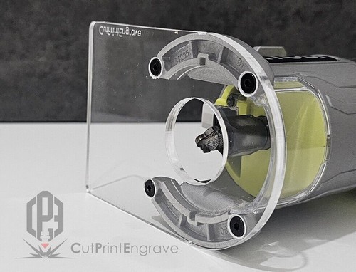 Ryobi ONE+ 18V Trimmer Oberfräse erweiterte Oberfräse Sub GRUNDPLATTE P601 und PCL424B - Bild 3 von 8