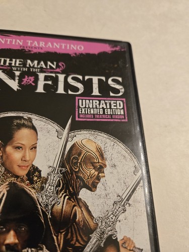 The Man with the Iron Fists DVD Quentin Tarantino Unrated Extended Edition R - Imagen 2 de 12