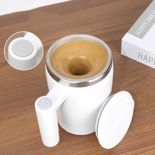 380ML Self Stirring Mug USB Rechargeable Magnetic Automatic Stirring Coffee Mug - Picture 10 of 18