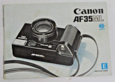 Canon AF35ML manual brochure booklet