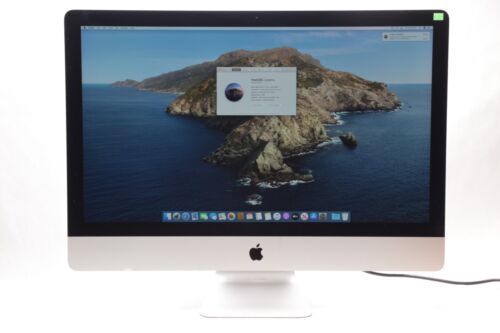 Apple iMac 2015 A1419 27" 5K i7-6700k 4.0GHz 16GB RAM 24gb SSD 1tb HDD 606