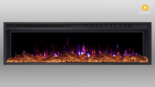 ArtiFlame AF58 Multicolor elektrischer Kamineinsatz realistischer Flammeneffekt - Video 1 von 1