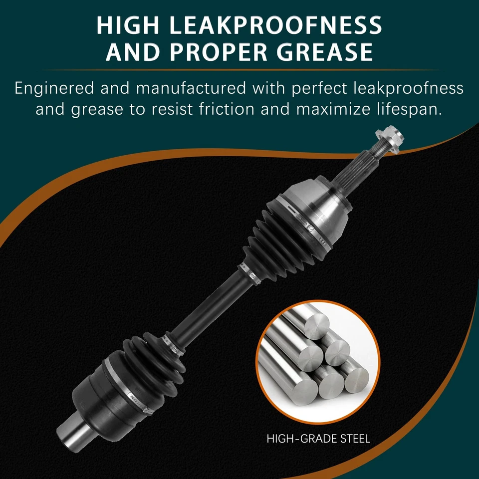 Front Right CV Axle for AWD 2002 - 2005 Ford Explorer Lincoln Aviator Mercury Foto 2 de 4