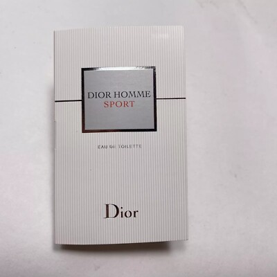Dior Homme Sport For Him Eau De Toilette Sample Spray Vial 0.03 oz/1 ml