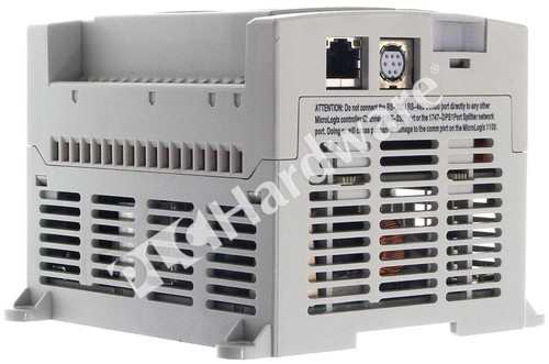 Allen Bradley 1763-L16AWA Ser B MicroLogix 1100 120/240VAC 18-Pt I/O Controller - Picture 3 of 6