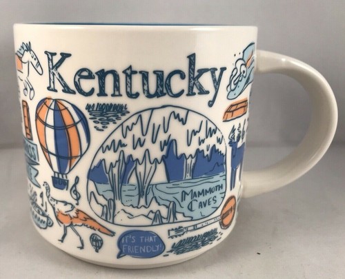 Starbucks 2017 Kentucky Been There Series Coffee Tea Cup Mug - Picture 1 of 10