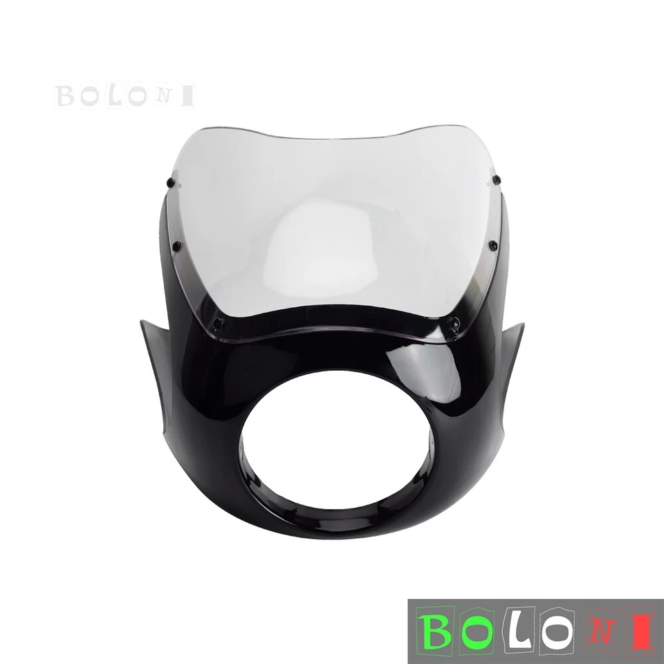 6-1/4" Headlight Fairing For BMW R80 R60 Honda Yamaha XSR 700 900 Suzuki SV650X — 第 3/4 张图片