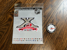 Carolina Hurricanes 2007-08 10 Year Anniversary Patch