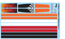 Gofer Racing 11070 1/24-1/25 Racing Stripes Panels Watersliding Decals
