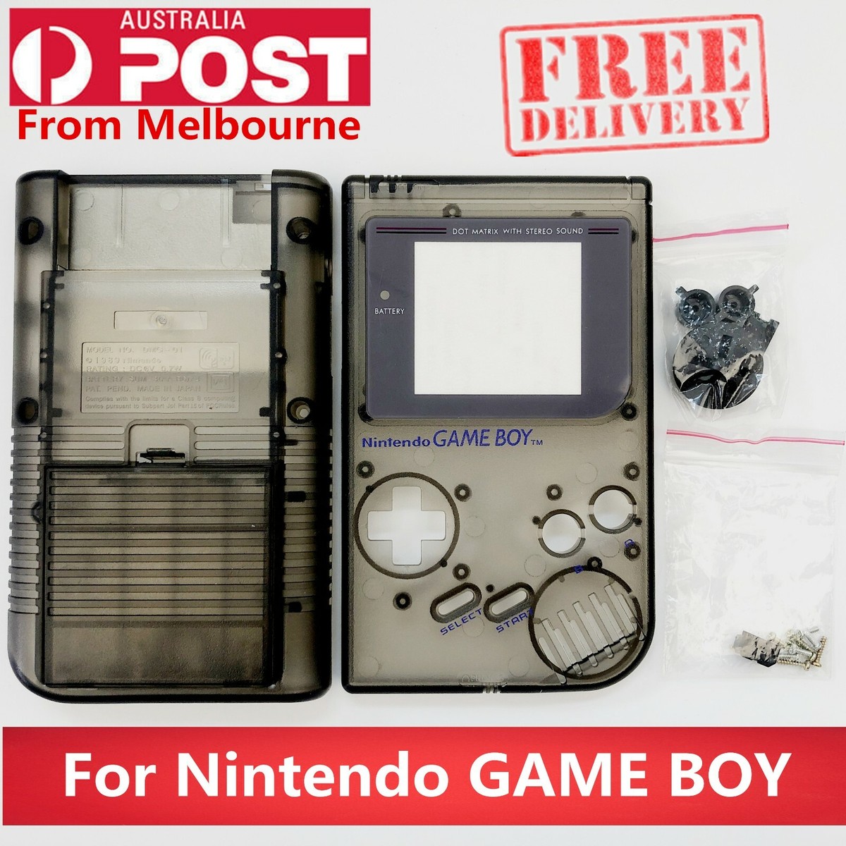 Replacement Housing For Nintendo GB DMG GameBoy Original Console