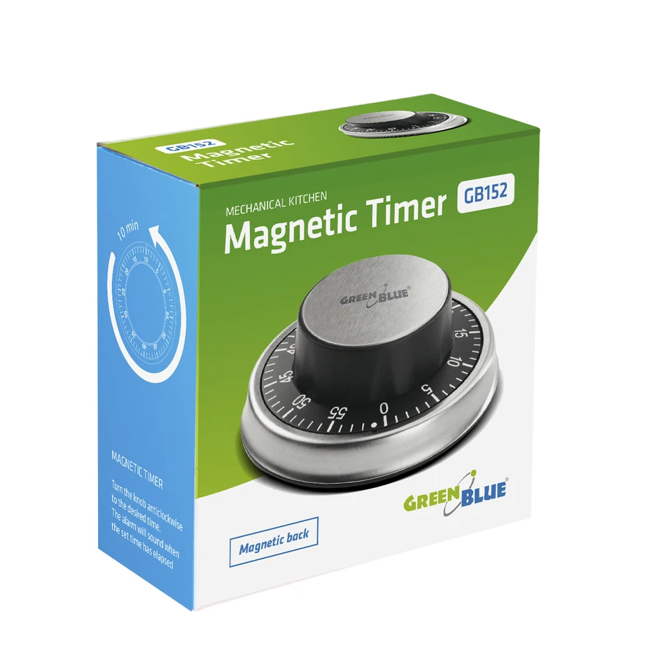 Timer meccanico magnetico GreenBlue GB152 - Immagine 3 di 4