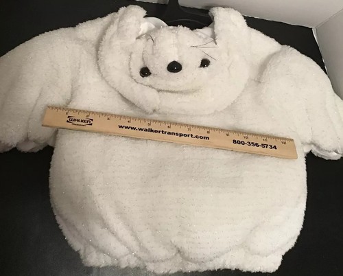 Hyde & Eek- Halloween Bebé Infante Pullover Sello Disfraz 0-6 Meses Lindo Blanco - Imagen 8 de 12