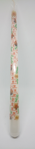 Adventskalender-Kerze 24Tage Kerzen Tageskerze Adventskerze Weihnachtskerze - Bild 39 von 52
