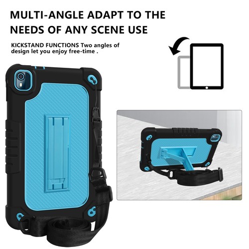 For Nokia T10 8 Inch Shockproof Kids Friendly Protective Case+Screen Protector - Picture 12 of 45
