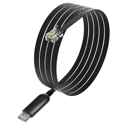 6P6C RS232 Serial Cable with FTDI-FT232 Chip Cable for APC PDU UPS 940-0144A