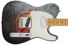 Guitar Customization Electric Body Skin Axe Bass Wrap DIY Lightning. Fast 1575