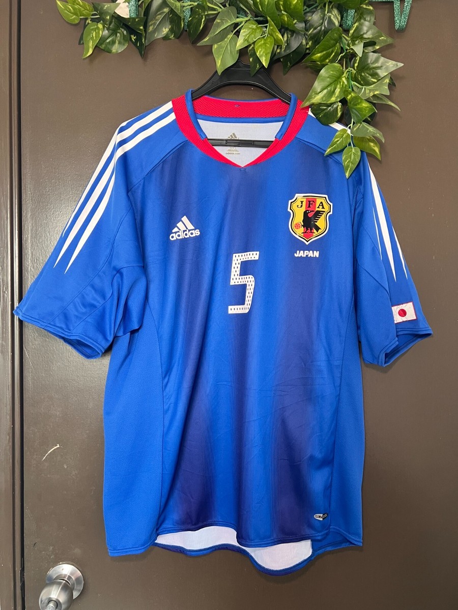 JFA JAPAN 2004/05 HOME FOOTBALL SHIRT SOCCER JERSEY ADIDAS