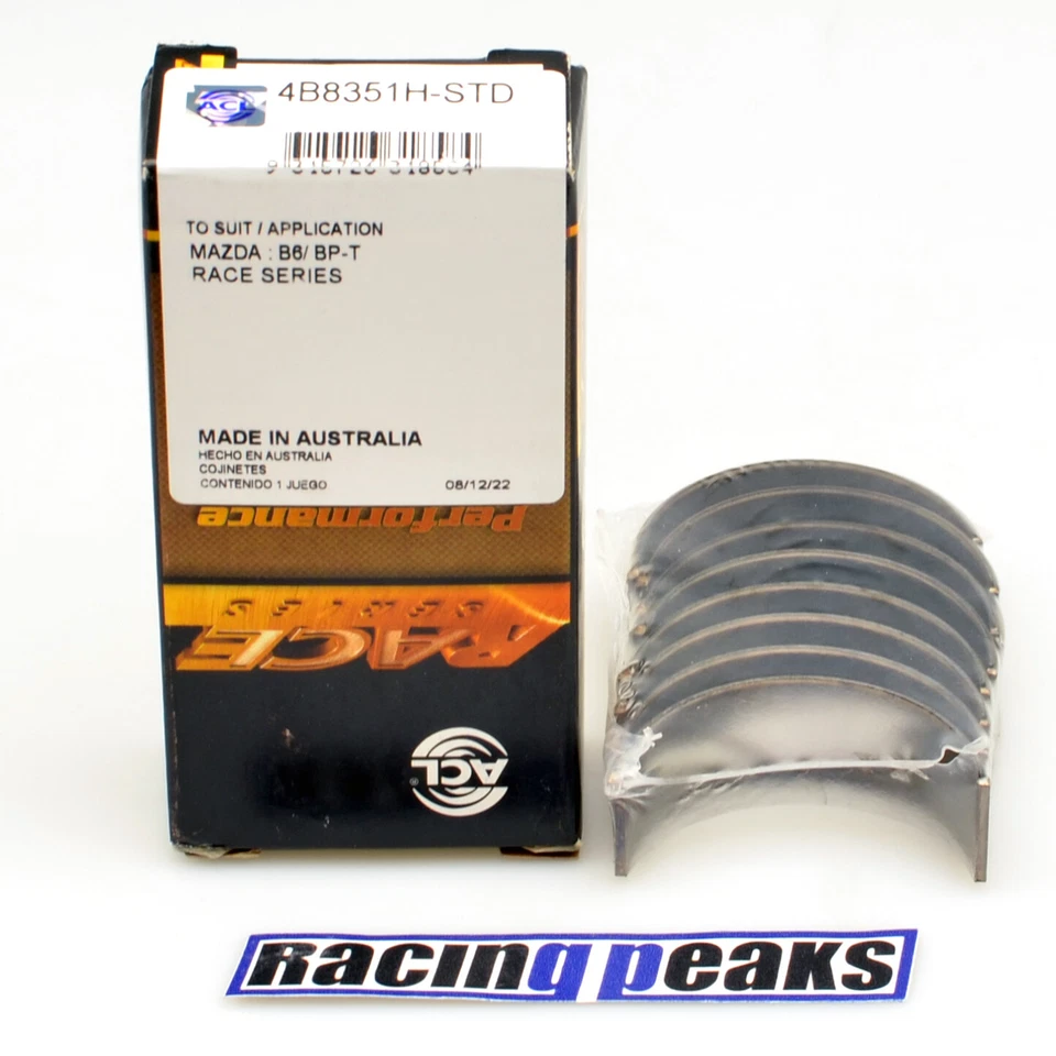 ACL Race 4B8351H 杆轴承适用于马自达 Miata Mx5 1.6 1.8 B6ZE BPZE B6T 16v — 第 3/4 张图片