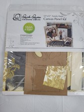 Quick Quotes Scrapbook Co. 12"x12" Family Panel Canvas Panel Kit Sealed