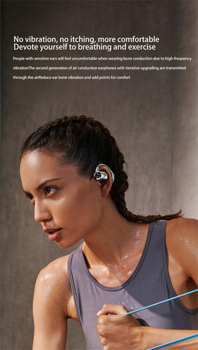 Wireless Earphones Bluetooth Stereo Headset Ear-hook Earbuds with Charging Case - Picture 5 of 10