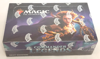 Magic: The Gathering Commander ボックス Magic: The Gathering Commander Masters Draft Booster Box, 24