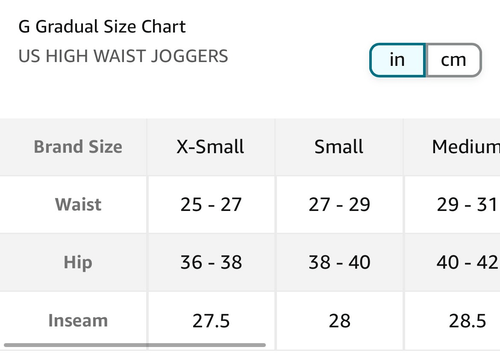 NEW Joggers Pants Zipper Pockets High Waisted Athletic Tapered S - Imagen 7 de 8