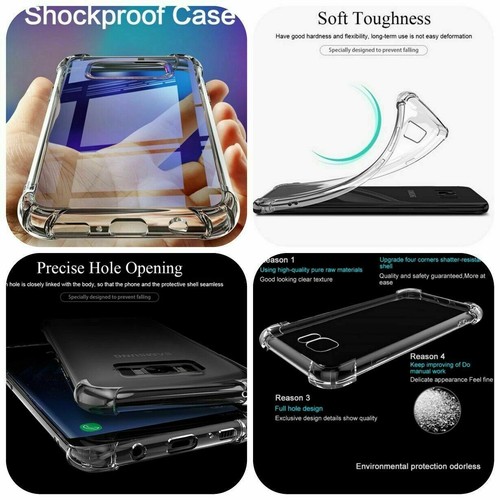 Case for Huawei Y6 Y6 Pro Y7 P40 P20 360 Shockproof Protective TPU Gel Cover - Picture 4 of 12