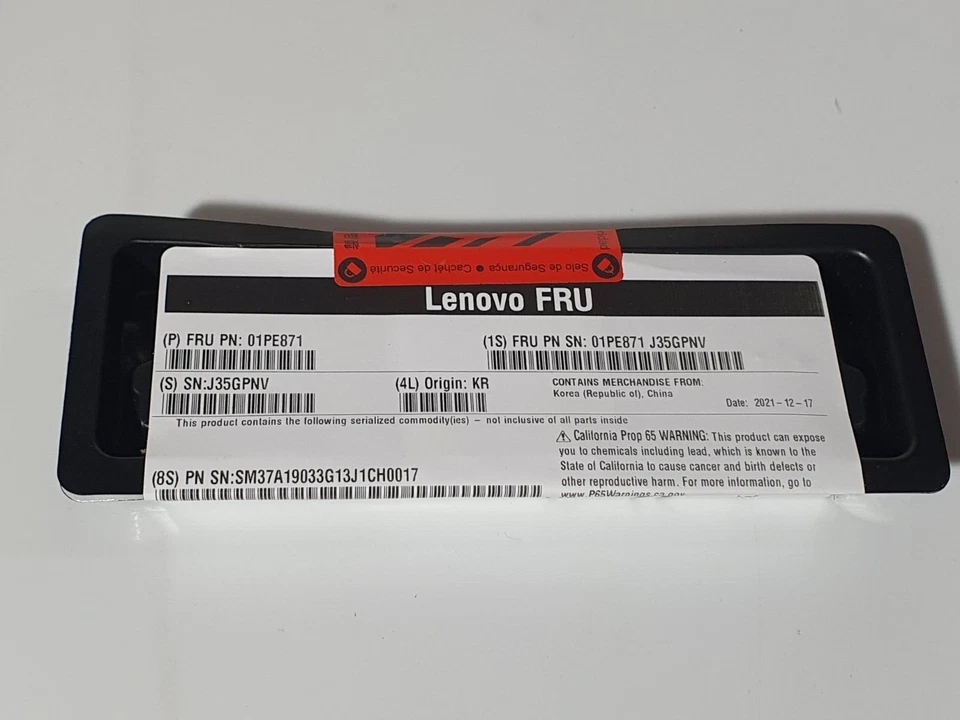 Lenovo 01PE871 256GB DDR4-2933MHz/PC4-23400 ECC Registered CL21 288-Pin _0,04_6 - Bild 2 von 4