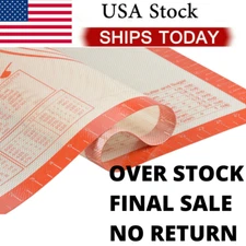 Nonstick Nonslip Extra Large Silicone Baking Mat/Pastry Sheet 28"x20" 