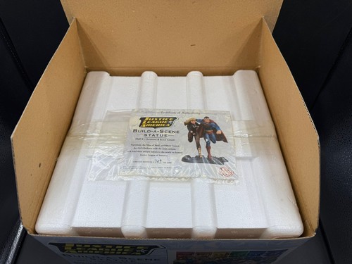 JLA Build A Scene Statue Part 2 New 2008 Superman Black Canary DC Amricons #1739 - Picture 11 of 17