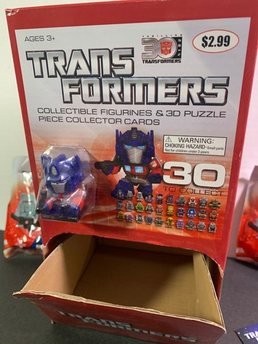 TRANSFORMERS COLLECTIBLE FIGURINES WITH 3D COLLECTIBLE PUZZLE, BASES, & DISPLAY - Picture 7 of 10