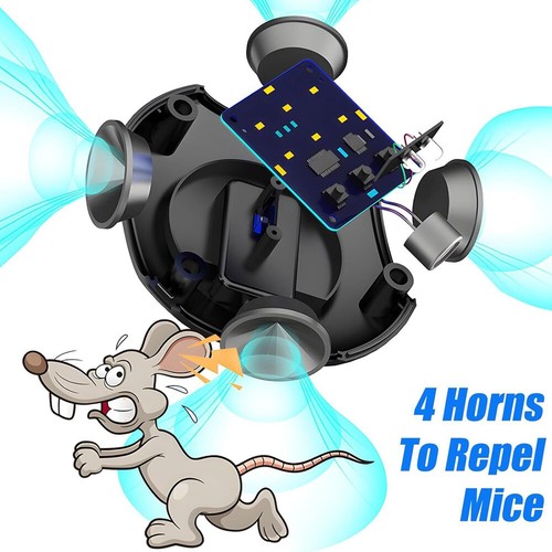 Portable Ultrasonic Pest Repeller Control Electronic Repellent Mice Rat Reject - Picture 8 of 14