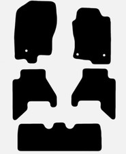 FOR NISSAN PATHFINDER (7 SEAT) 2010 & ONWARD FULLY TAILORED BLACK CAR FLOOR MATS