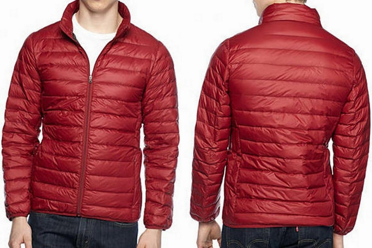 SADDLEBRED MEN'S PACKABLE DOWN PUFFER JACKET ZIP FRONT M,L,XL NEW RED, SAGE  | eBay