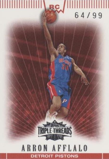 2007-08 Topps Triple Threads - Arron Afflalo #105 - 1 of 2