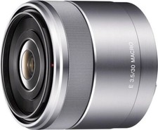 SONY single focus lens E 30mm F3.5 Macro Sony E mount for APSC SEL30M35 Silver