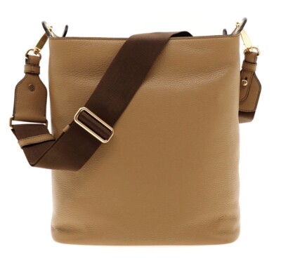 New Prada Bucket Shoulder Bag Guitar Strap Vitello Phenix