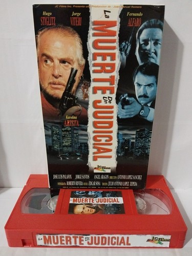 La Muerte de Un Judicial Hugo Stiglitz Jorge Viteri Karolina Arista VHS Spanish - Bild 1 von 5