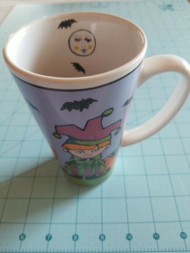 Ursula Dodge For Signature: "Goblins" Stonewear Halloween Coffee Mug, Pre-Owned - Picture 1 of 12