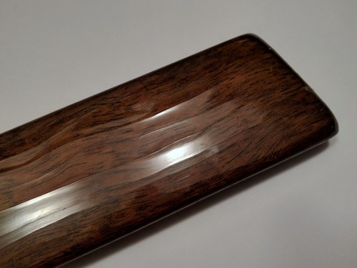 Genuine BMW E34 Door trim. Wood, Rearmost. Bubinga Hochglanz. Driver. Front - Picture 5 of 7