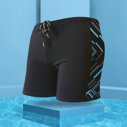 Swimming Trunks Men'S Anti-Embarrassment Adult Large Size Quick-Drying Boxer - Picture 18 of 20