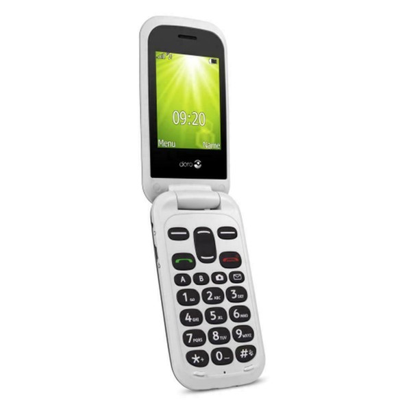 Doro 2404 61 cm 100 g Black White Feature Mobile phone CHEAPEST ON EBAY - image 2