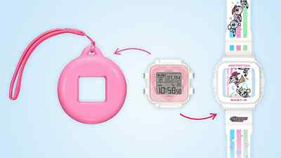 CASIO BABY-G+PLUS THE POWERPUFF GIRLS Collaboration BGD-10KPP-7JR